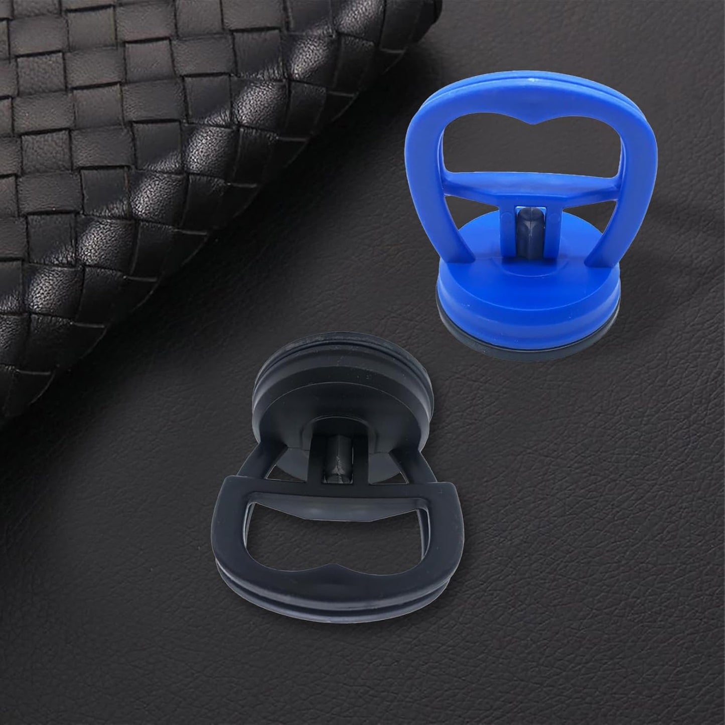 2 Stück Dellen Reparaturset Auto,Ausbeulwerkzeug Saugnapf Dent Reparatur,Car Repair Werkzeug,Beulen Puller Kit,Beulenzieher,Rausziehen,Klein Saugheber Für Hagelschaden Karosserie Delle,Fliesen,Glass